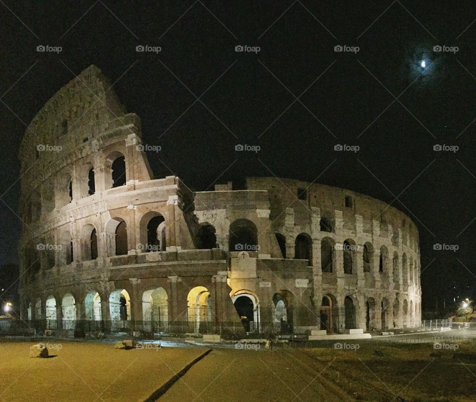 Colosseum in the morning light
