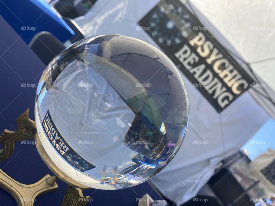 Psychic Reading crystal ball