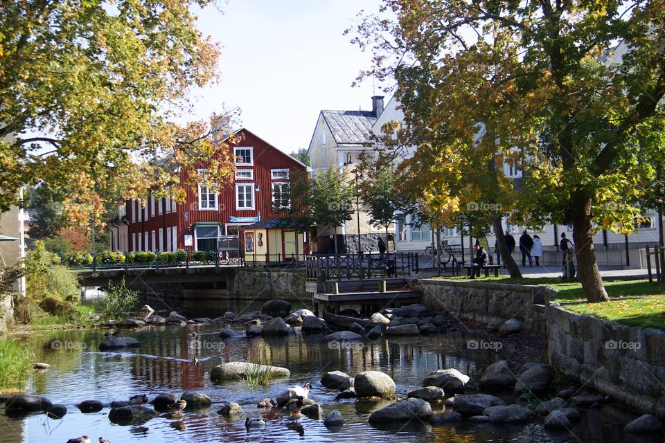 Autumn in Norrtälje, Sweden