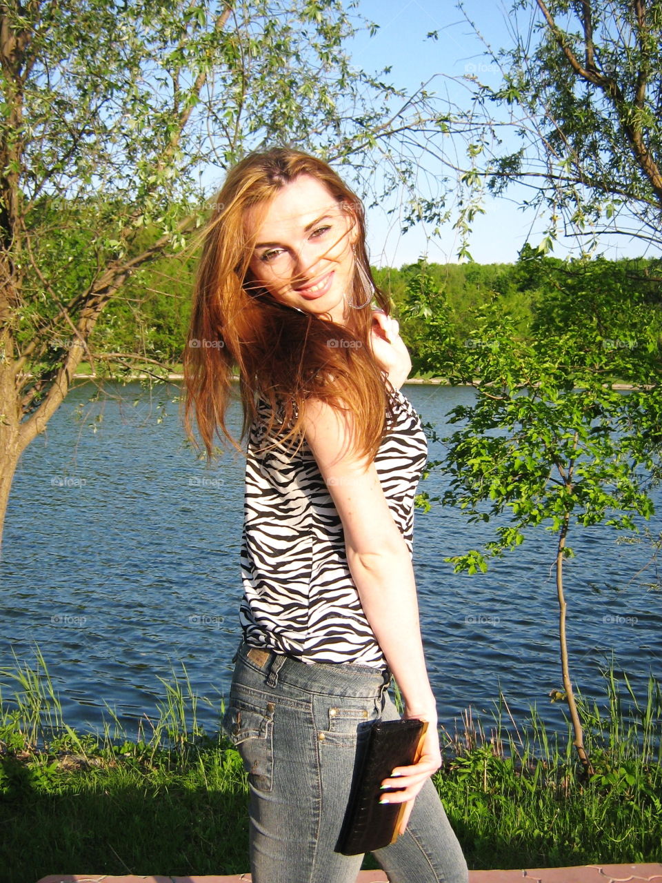 When she was really happy