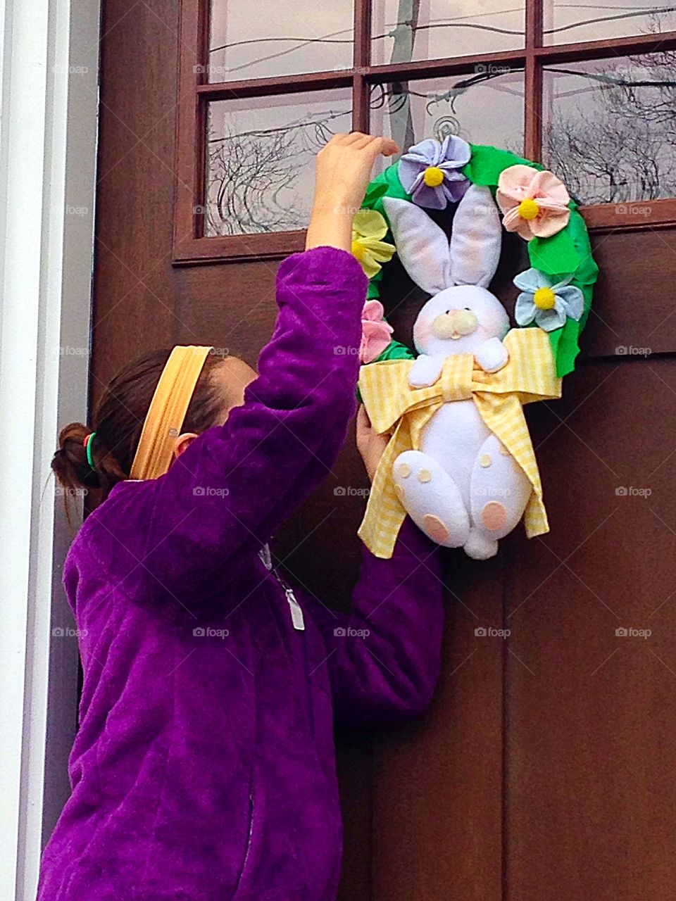 Getting in the spirit. Hanging decorations - eastern traditions mission 