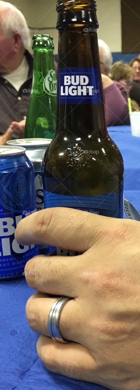 Bud light always attends community functions!