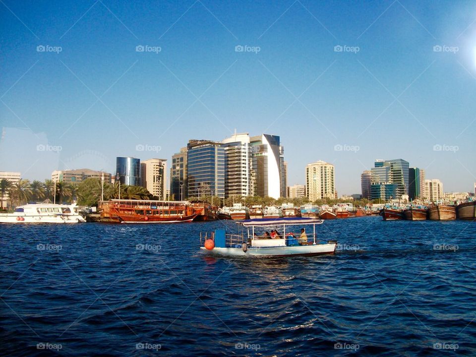 Dhow boat in Dubai 