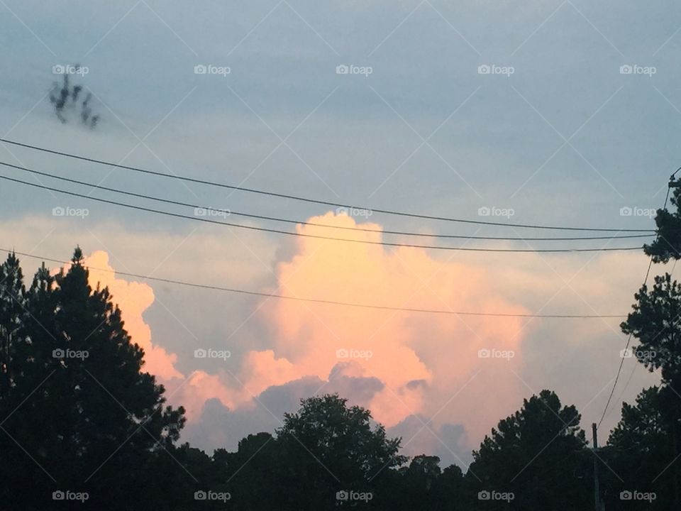 Scenic view of clouds and dramatic sky