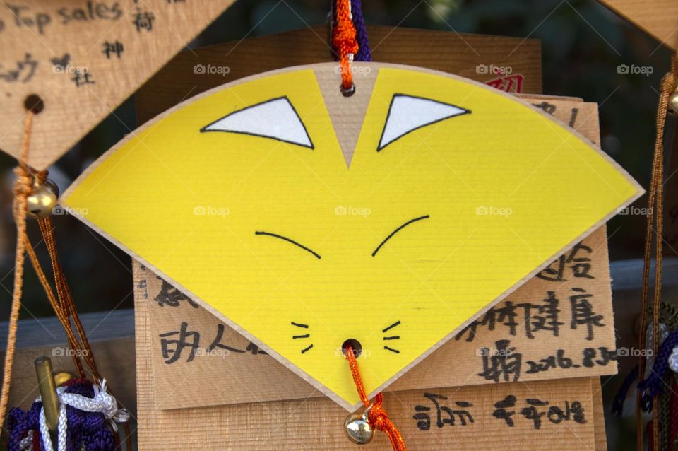 Ema At The Sensoji Temple At Tokyo Japan 6-9-2016