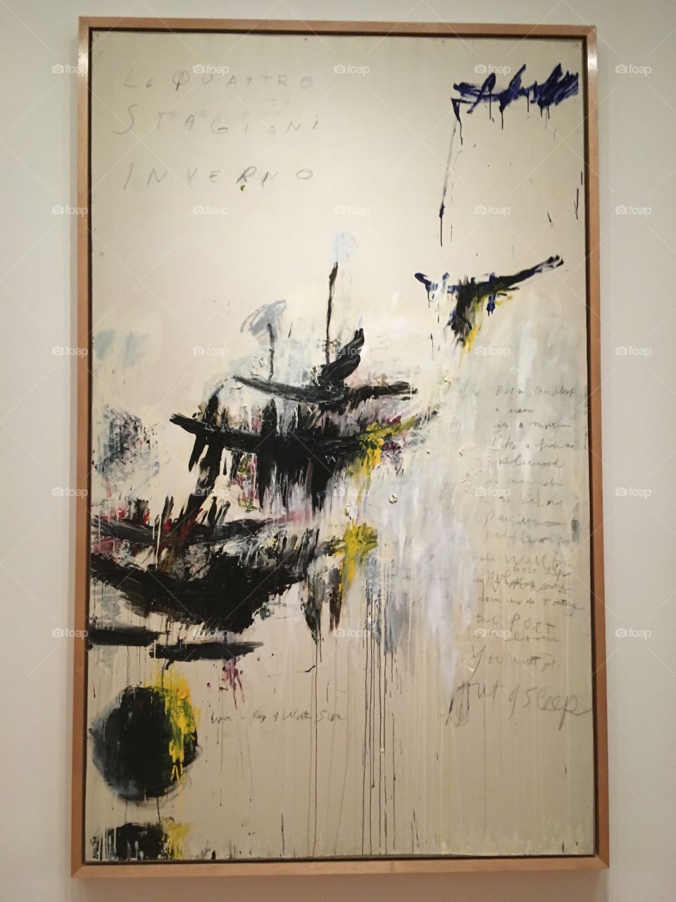 Cy Twombly - The Four Seasons - MoMA - Manhattan - New York City 