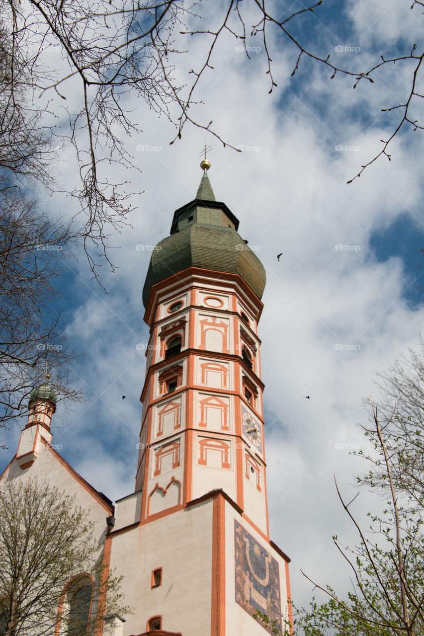 Monastery church at andechs 
