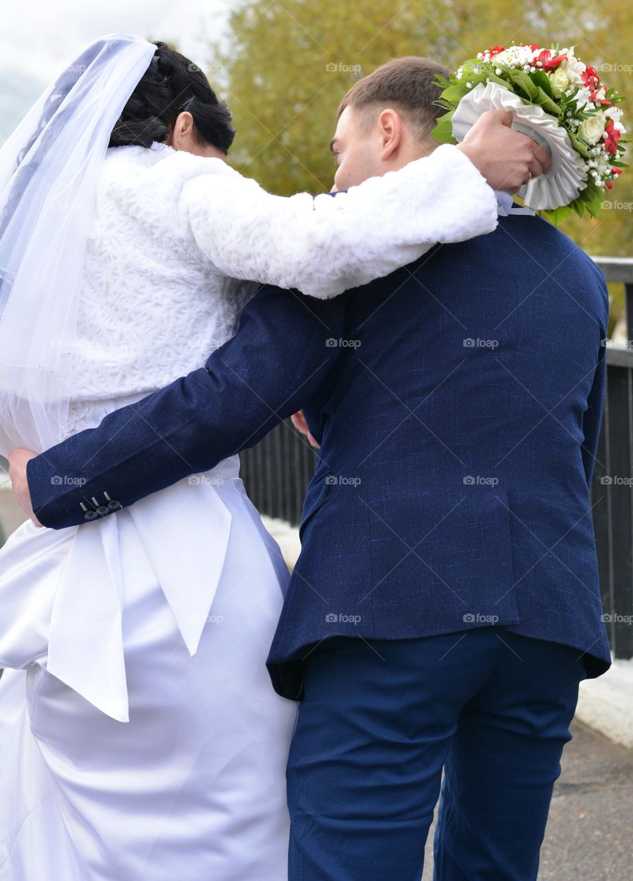 Man, Groom, People, Love, Veil