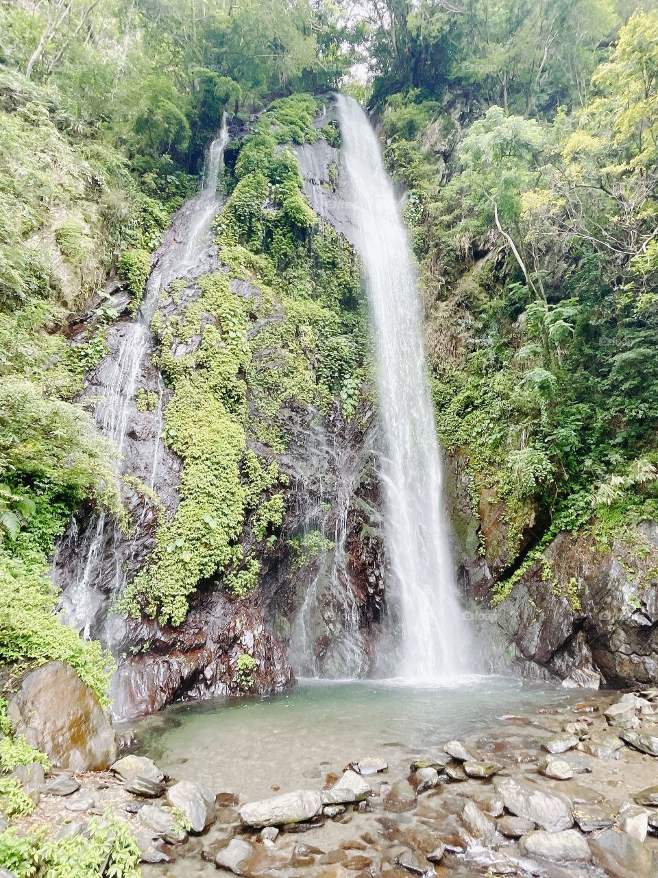 Waterfalls in mountain