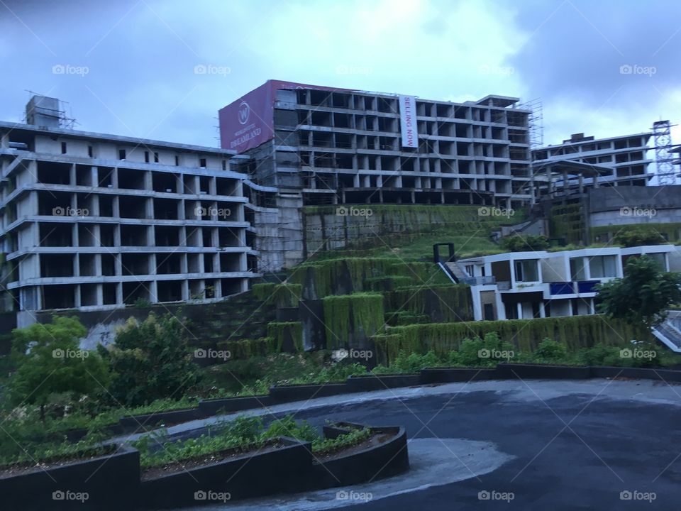 World Hotel Construction Site in Bali