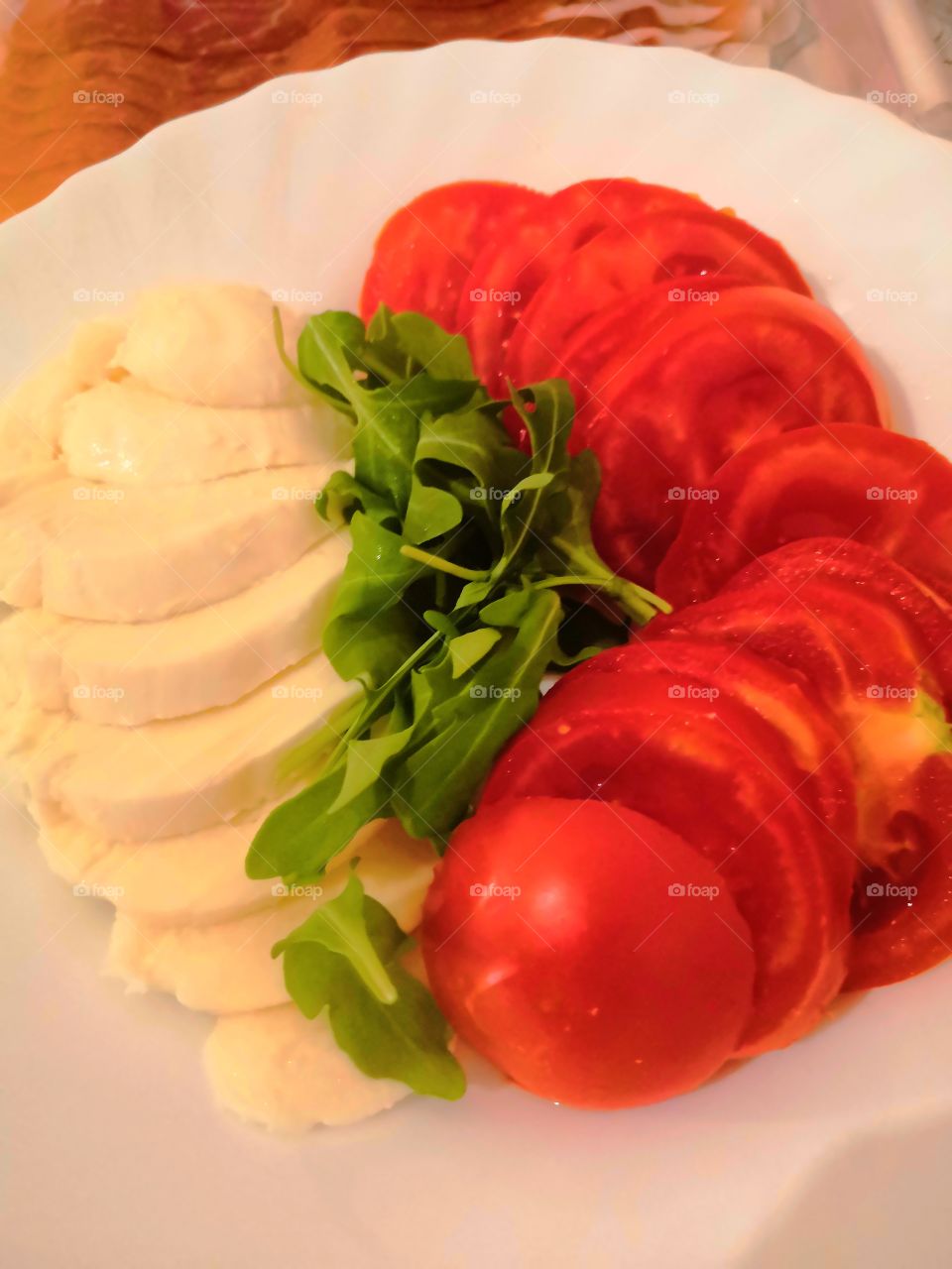 Traditional italian plate