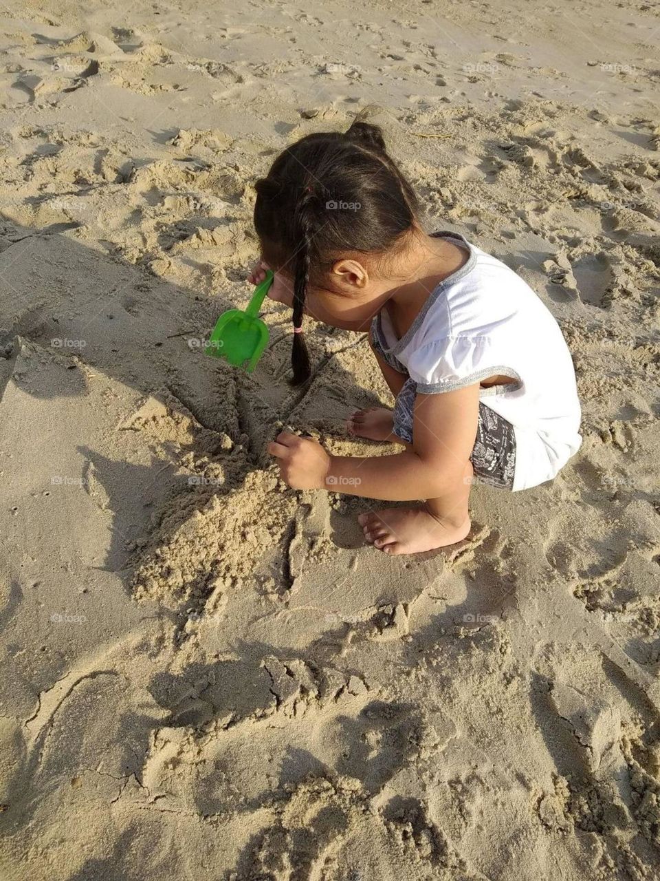 Little Bell on sand