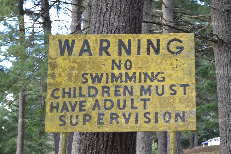 warning signs for children