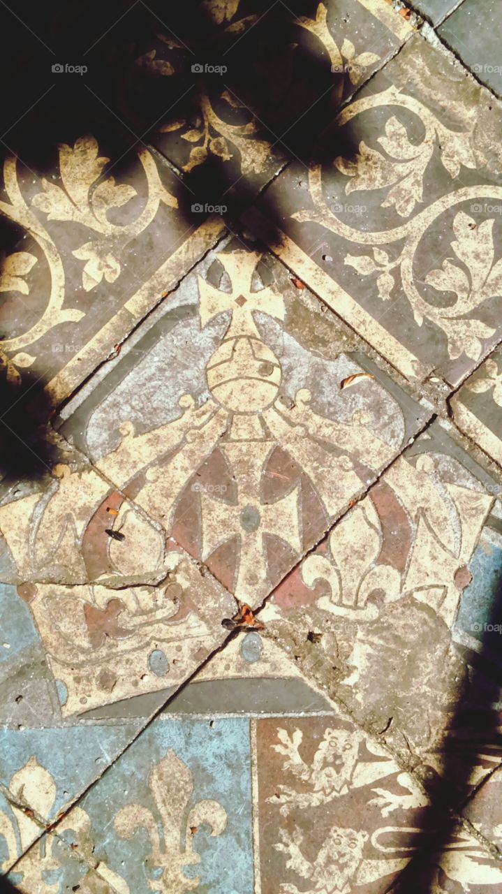 floor tile in st Ives Cornwall