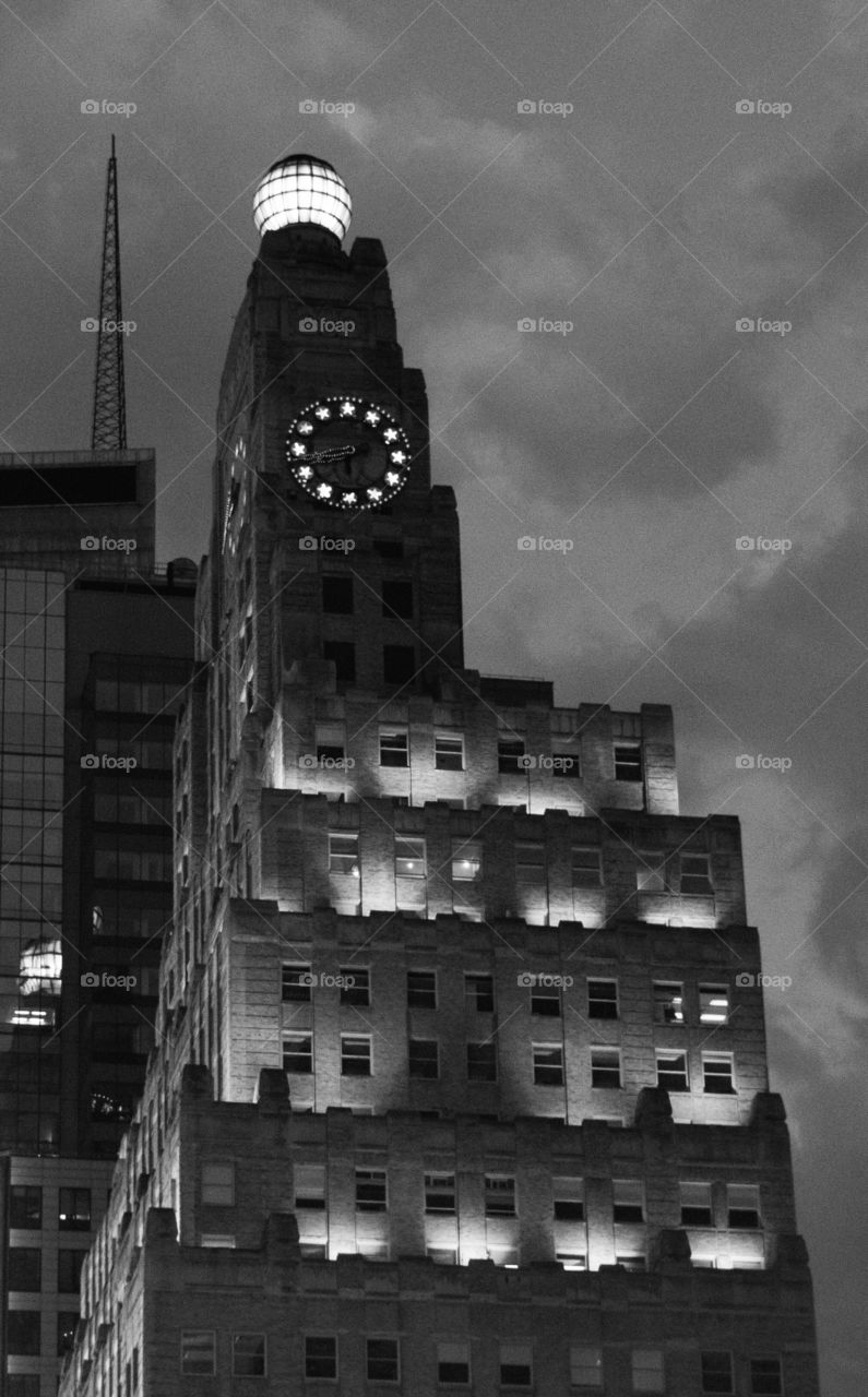 Black and White Building in NYC