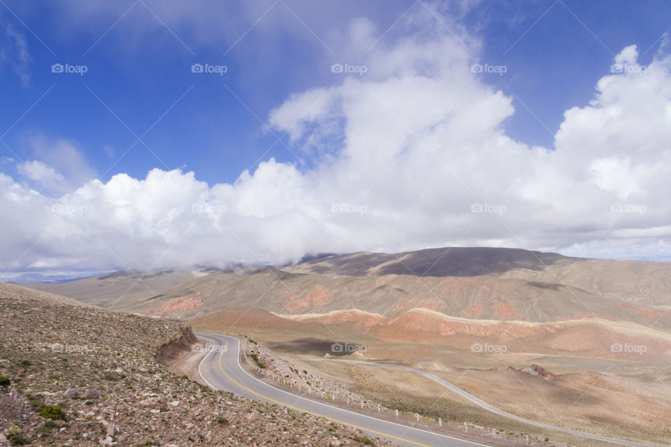 Road in the Desert.