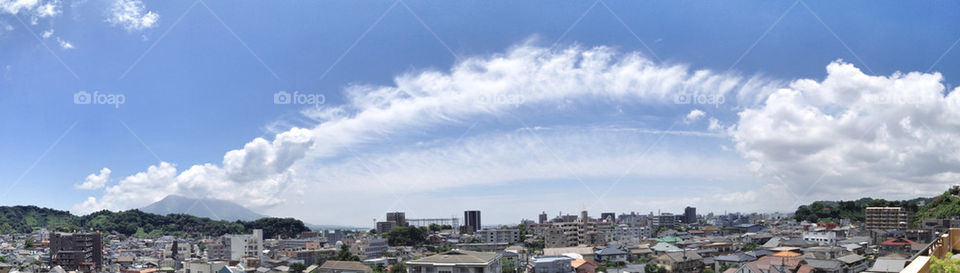 sky city cloud panorama by tshfkym