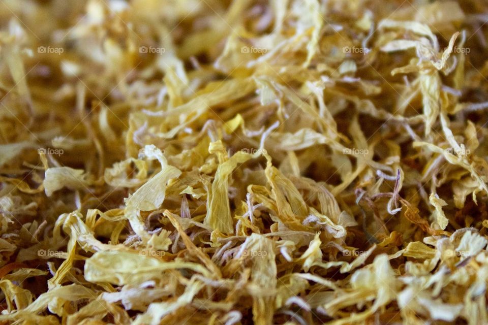 Creative Textures - dried calendula petals