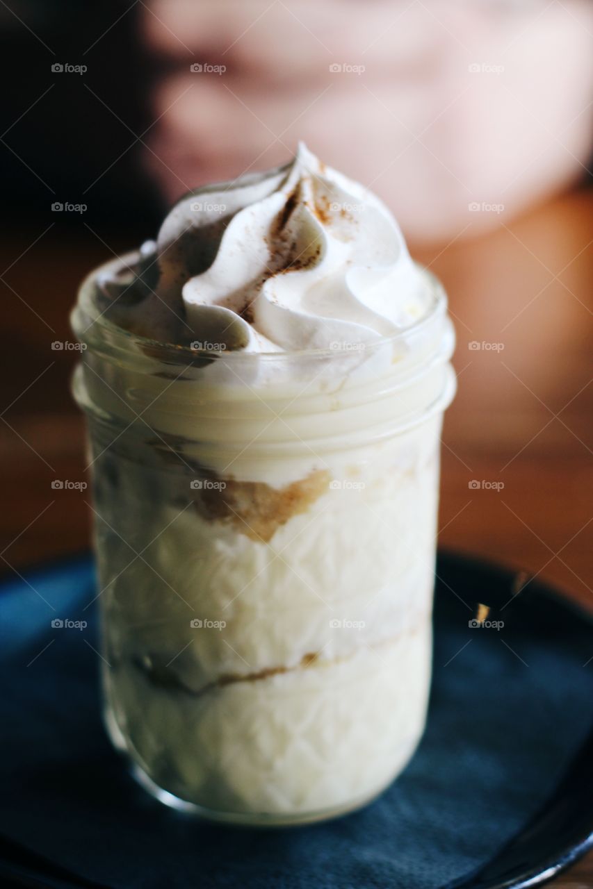 Banana pudding is always better from a mason jar 