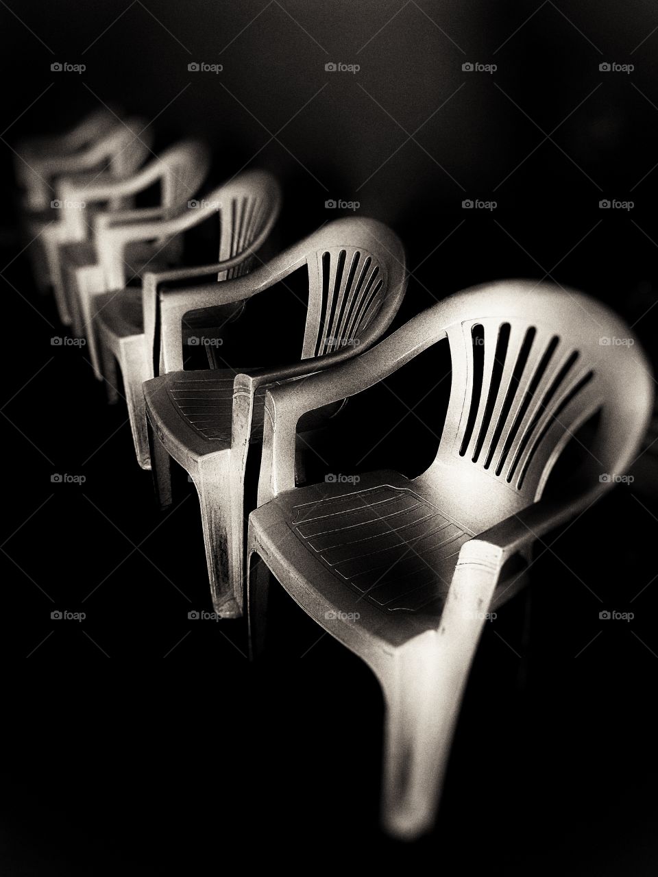 A Line of Chairs