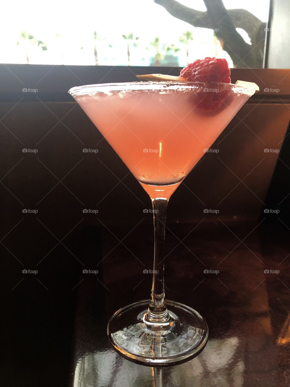 Raspberry Lemon Martini