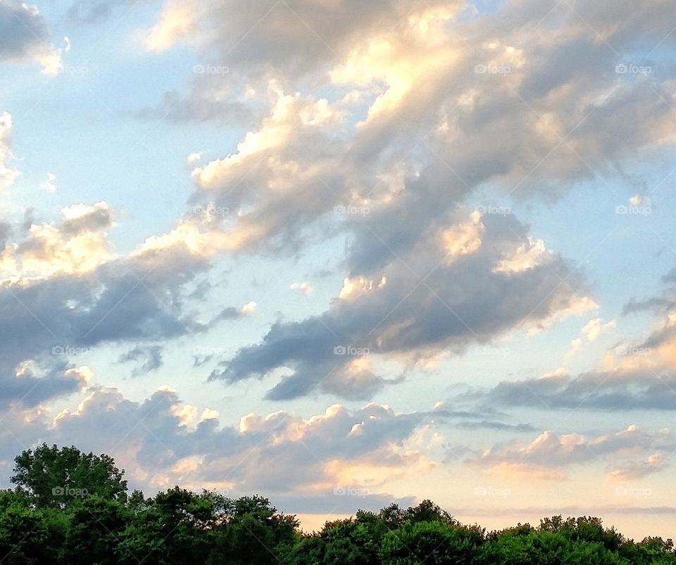 Clouds at Sunset