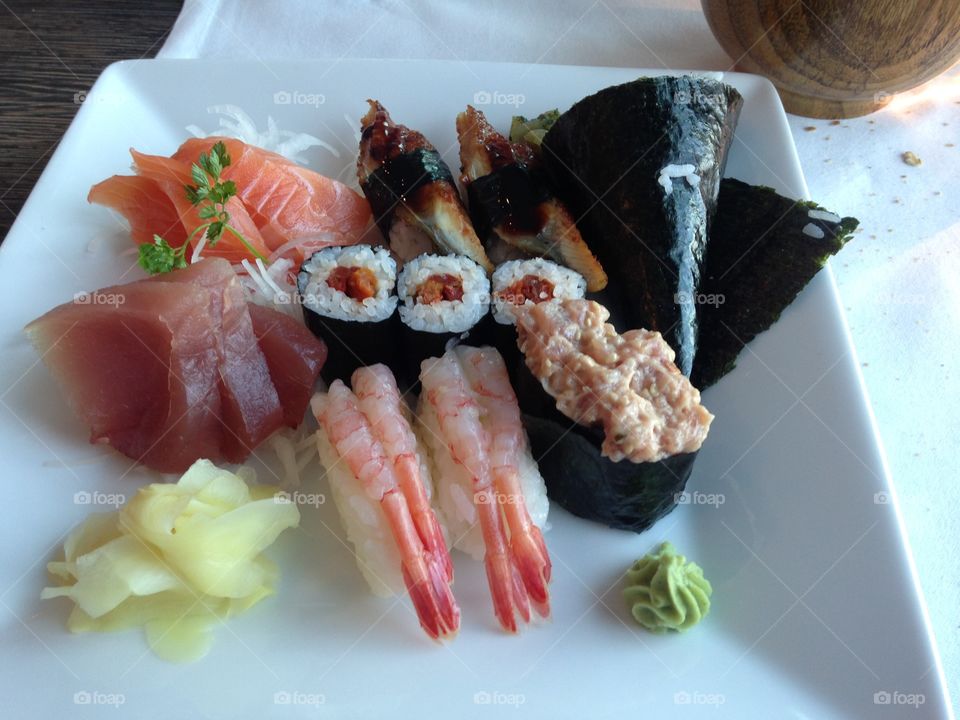 Good and Beautiful sushi plate