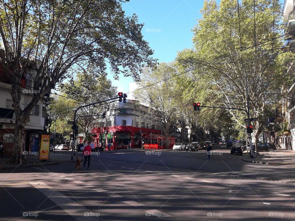 Tema: Calles y Esquinas de La Ciudad y Gran Buenod Aires. Villa Urquiza. Ciudad de Buenos Aires. Republica Argentina
