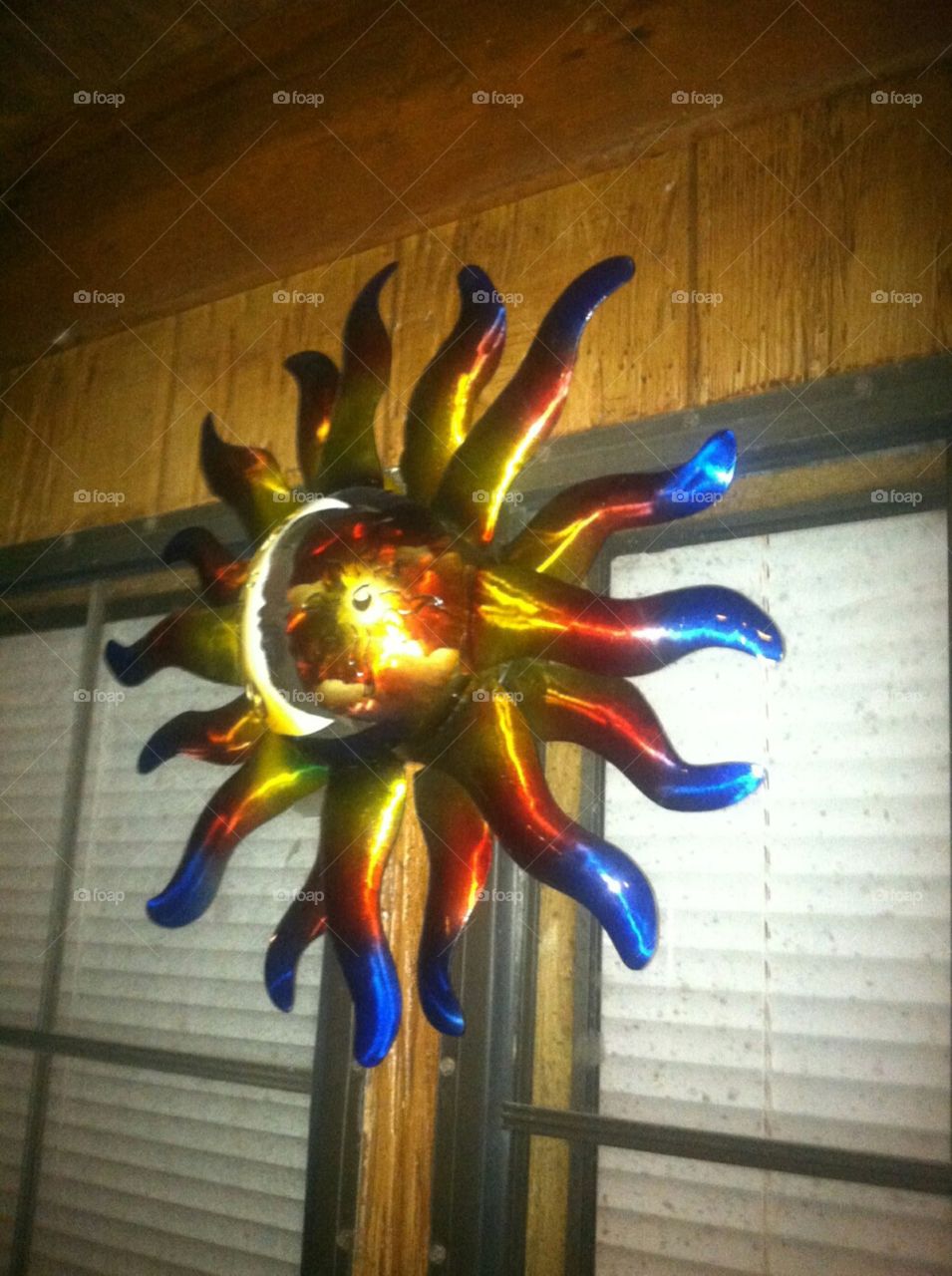 mr. Sun Moon on my front porch