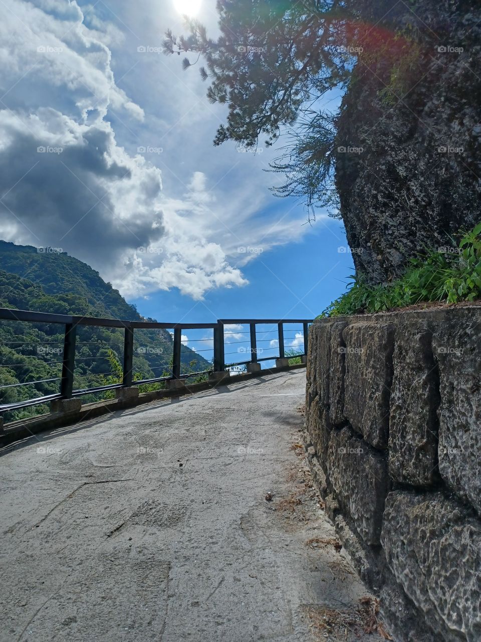 The path to the heaven.