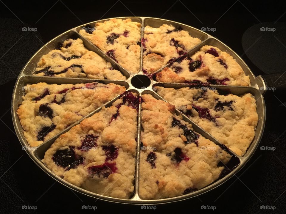 Fresh Blueberry Scones