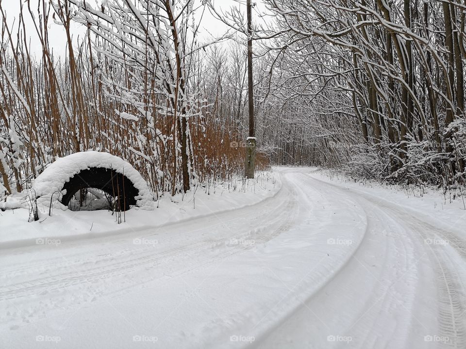 Winter road
