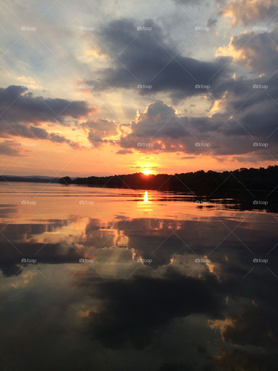Tennessee River Sunset