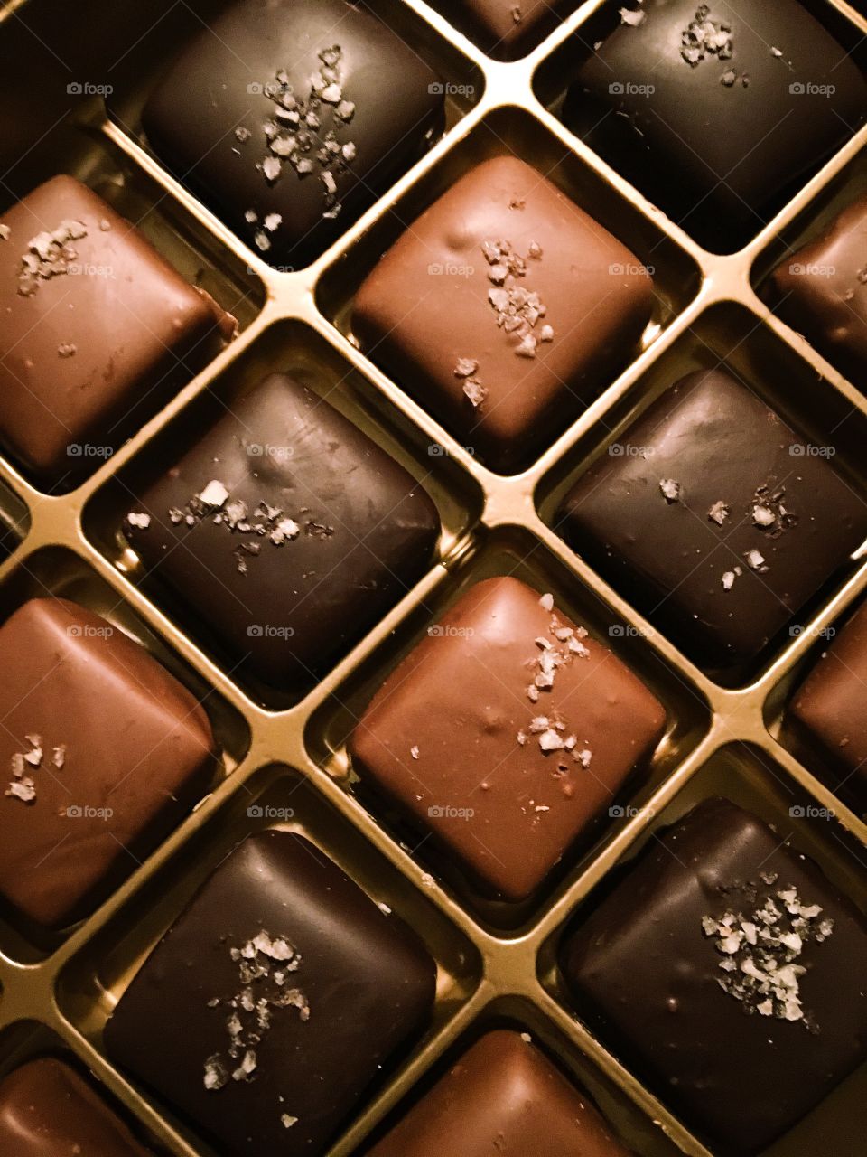 Salted chocolates 