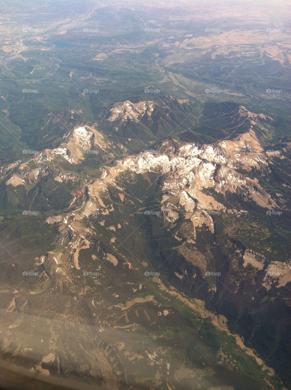 mountains plane view by chelsea.k.law.5