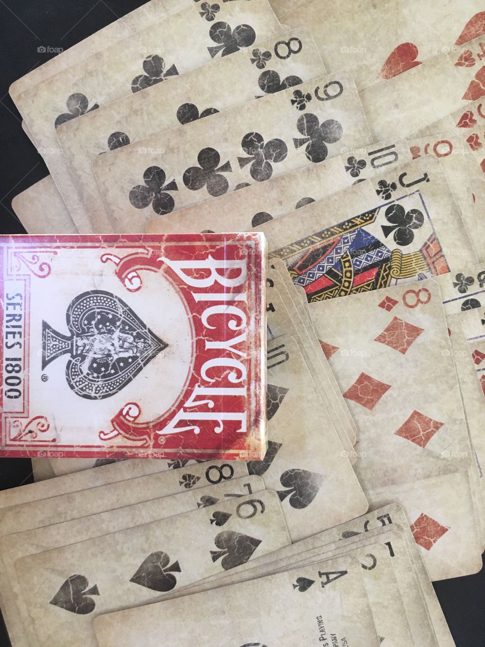 Bicycle Series 1800 Red