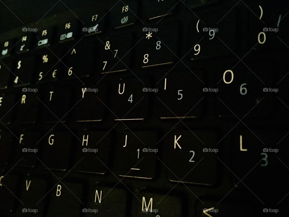 Black keyboard