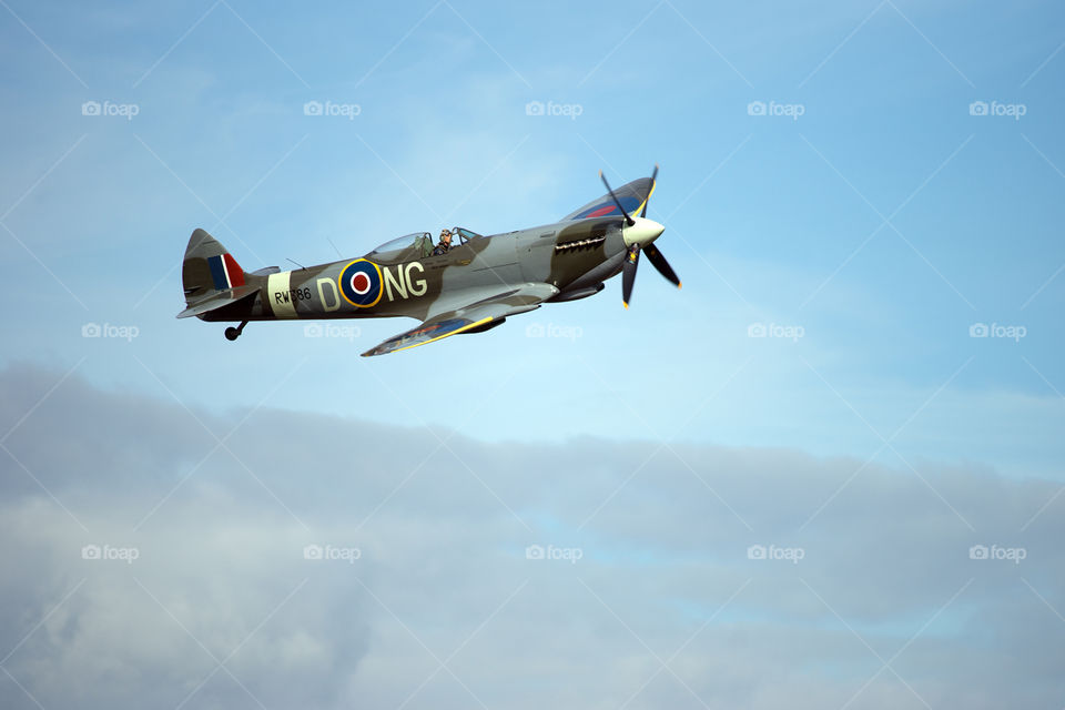 Spitfire. Shot at Skavsta Airport, Nyköping Sweden.