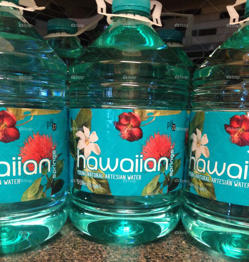 Hawaiian water jugs. No water like Hawaiian water  