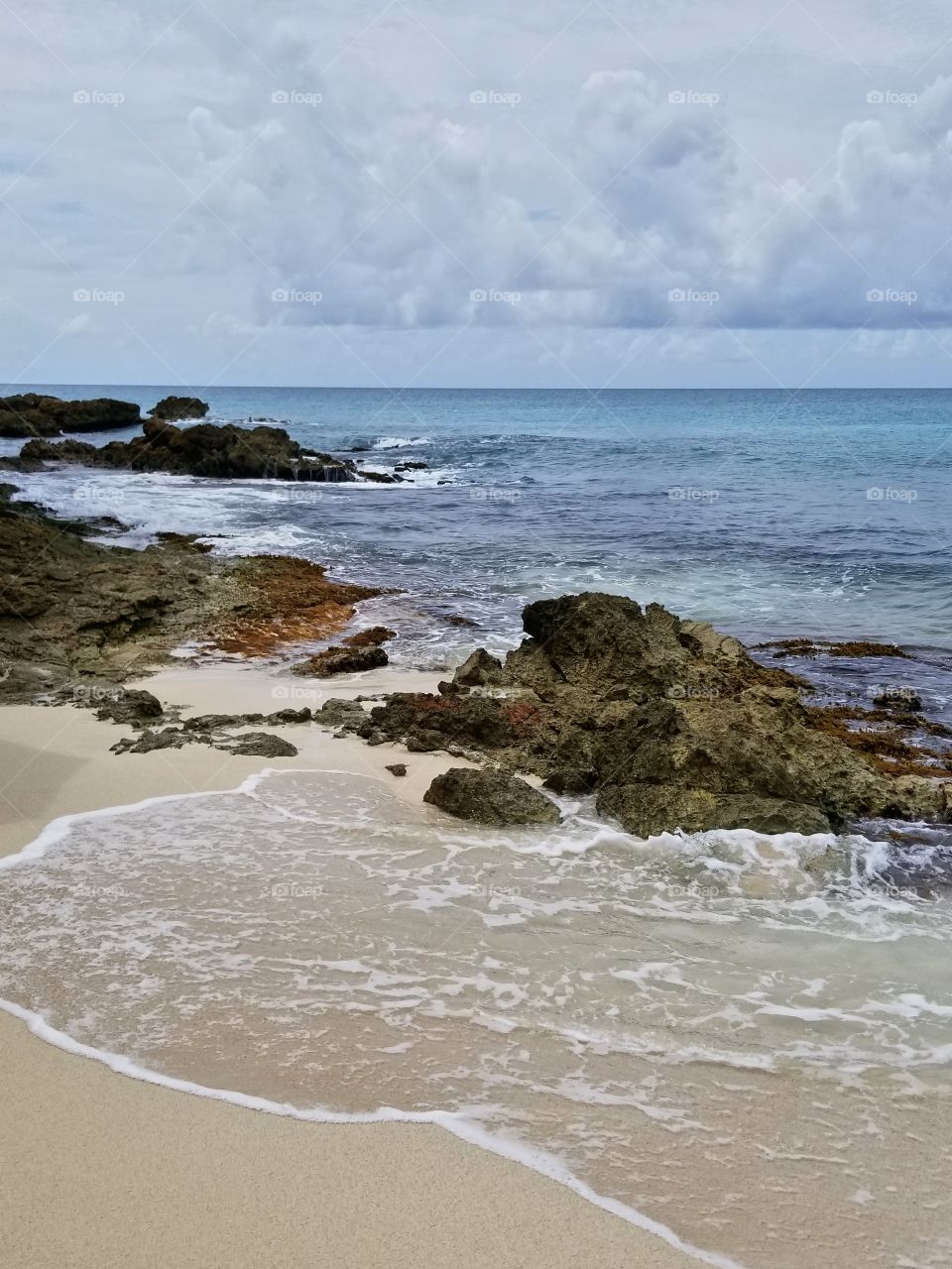 Scenic view..Mano beach St Maarten