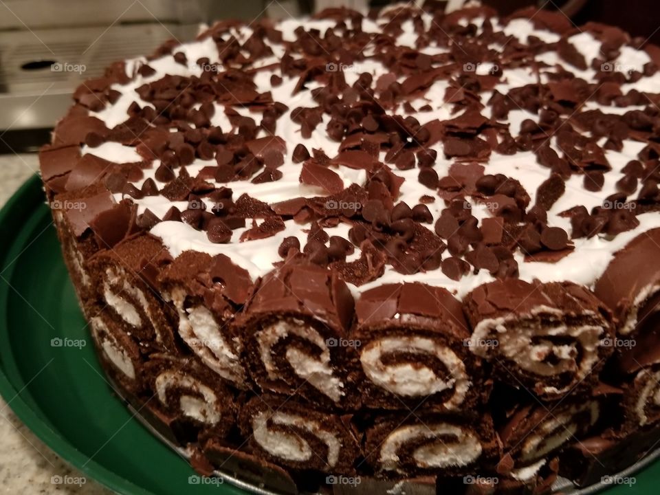 Chocolate pudding cake