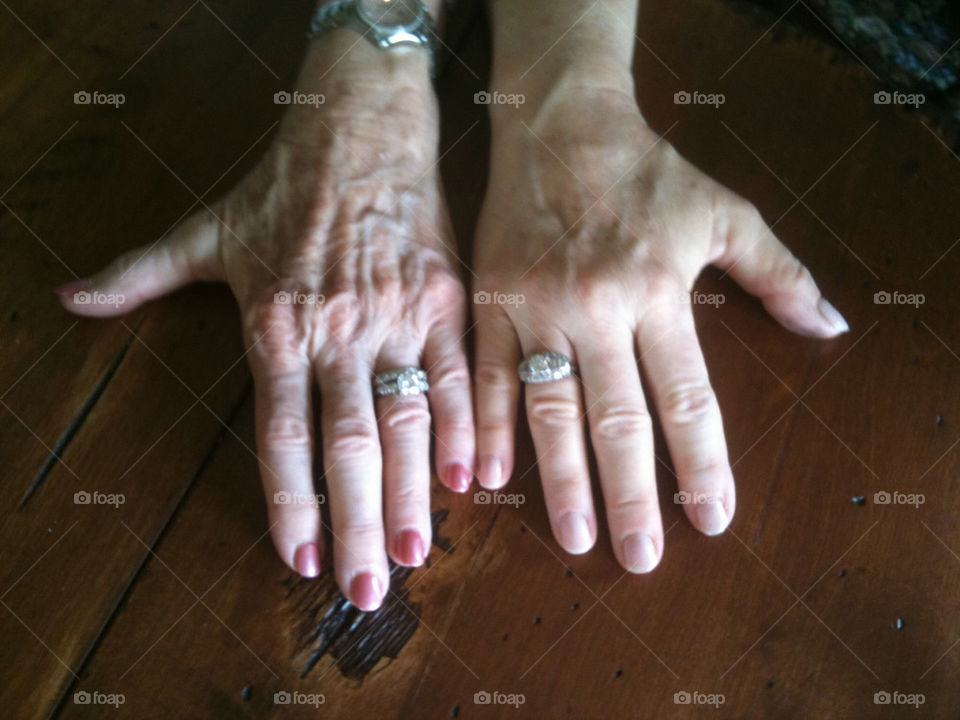 young hands mother old by hurleyg1