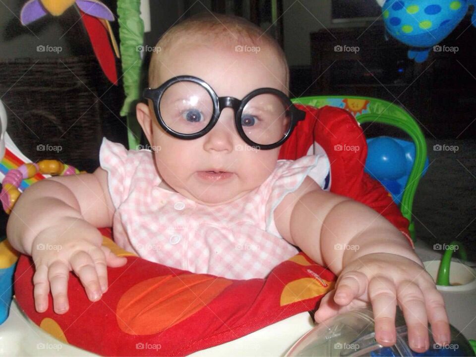 Nerdy baby!