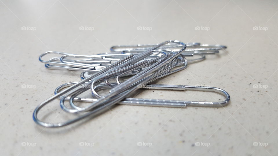 pile of paper clips