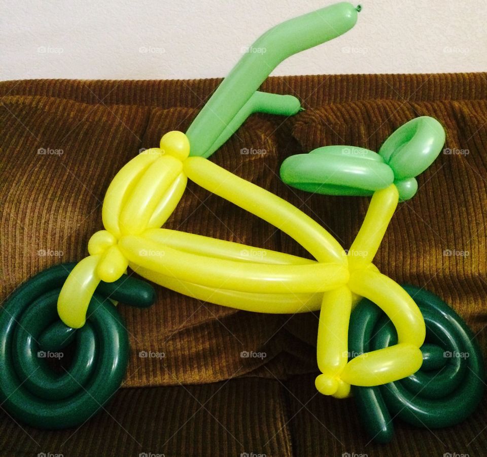 Balloon twist bike 