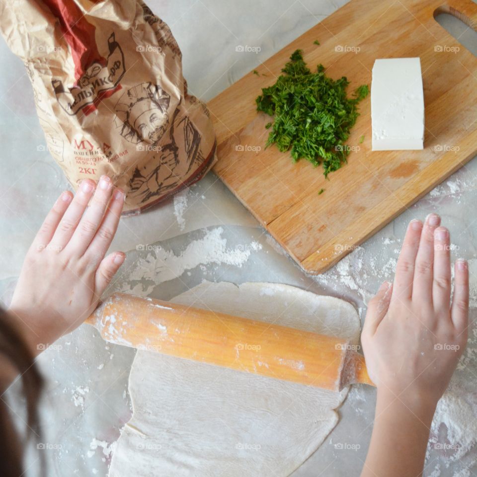 Woman, Food, Indoors, Baking, Traditional