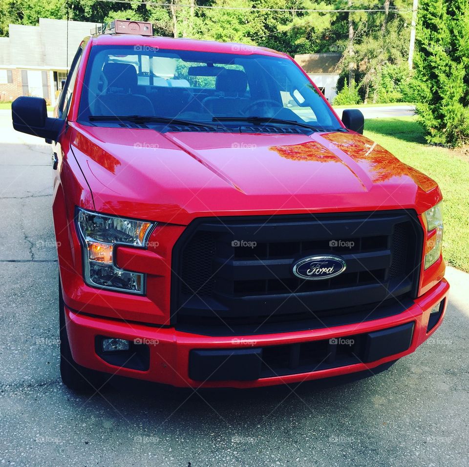 My new ford pick up truck