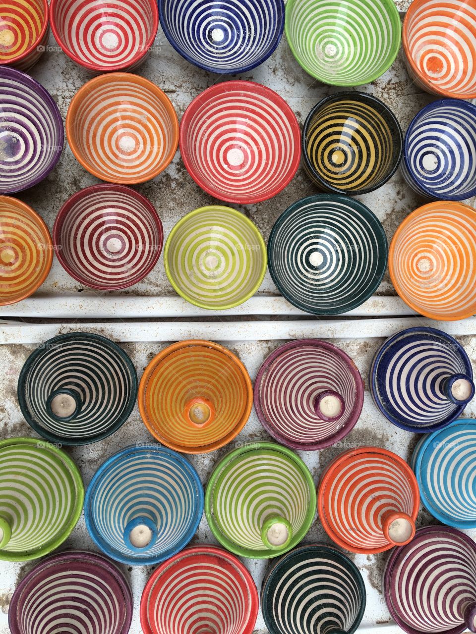 Pottery in Morocco 