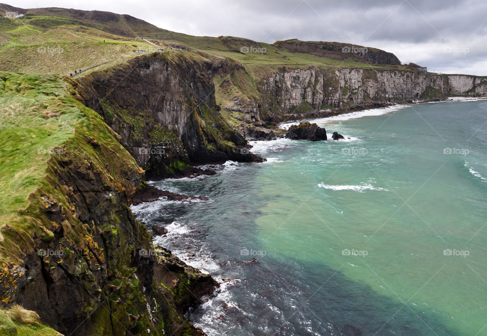 Scenic view of sea