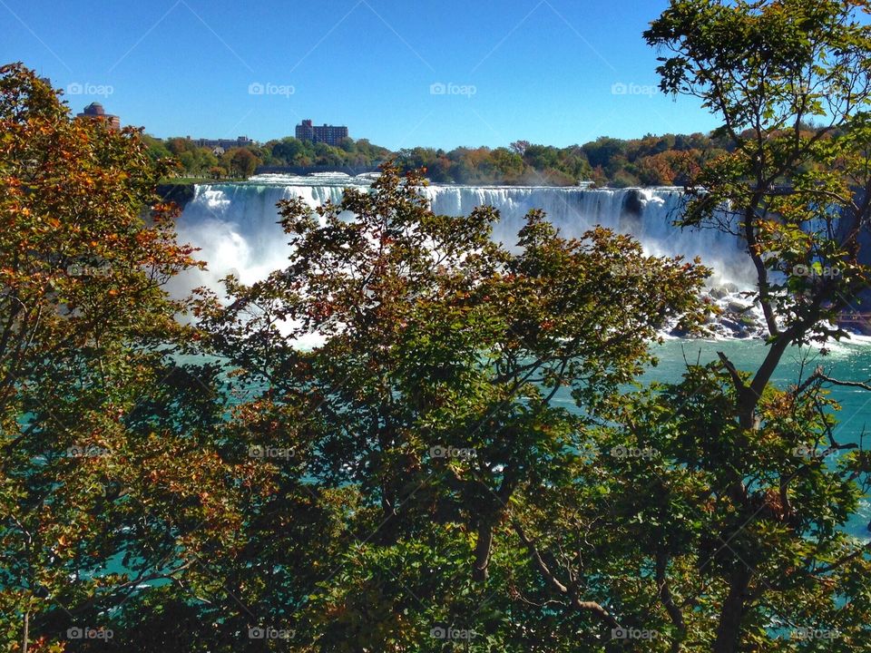 Niagara Falls. Beautiful scenery